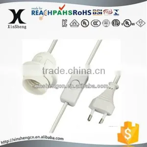 VDE Approved E27 Lamp Holder Power Cord thumbnail-1