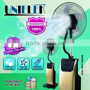 2015 New on Sale Now Electric Fans With Spray Water Mist Standing Fan Quality Choice thumbnail-2