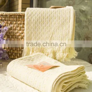 Natural Cotton Dish Cloth With Fringes thumbnail-2