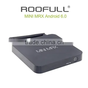 MINI MRX Android TV Box Amlogic S905X With Android 6.0 Marshmallow Mini PC Media Markt Android Smart TV BOX thumbnail-1