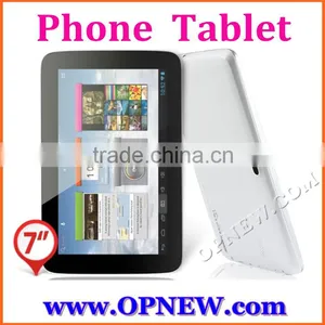 7" 3G Phablet GSM Phone Tablet pc MTK 6582 Quad Core Android 4.4 4 Bands 3G Calling thumbnail-1
