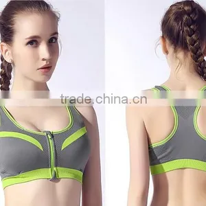 Summer Style Women Cotton Stretch Athletic Vest Gym Fitness Sports Bra thumbnail-1