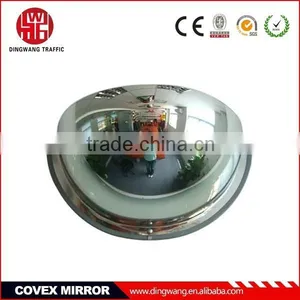 Half 180 View Safety Convex Mirror thumbnail-1