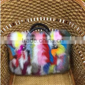 2016 Hot Selling Ladies Fashion Fox Fur Bag thumbnail-5