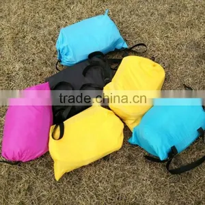Hot Sale Summer Compression Sleeping Air Bag/Laybag Inflatable Sofa thumbnail-1