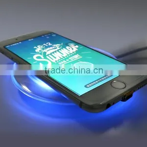 2016 Hot Sale!!! Wireless Charger ,universal Wireless Charger ,Can Print Your Own Logo Universal Wireless Induction Charger thumbnail-1