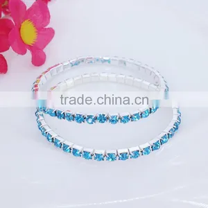 Ss>>>2015 Hot Sale Children Cute Bracelets Multicolor Crystal Tennis Bracelets thumbnail-3