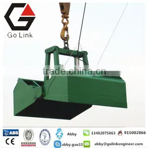 20Ton Electric Hydraulic Clamshell Grab Bucket Hydraulic Double Grabbucket for Handing Bulk Materia thumbnail-5