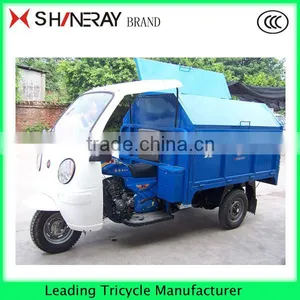 Hot Sale!!! Half Closed Cabin 3 WHEEL GARBAGE TRICYCLE thumbnail-1