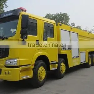 New Arrival Factory Sale Top Level 25ton Sinotruk Howo 8x4 Rescue Fire Engine thumbnail-4