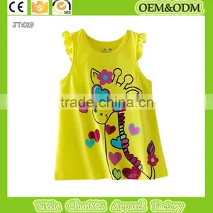 2015 New Kids T-shirt 100% Cotton T-shirt Girl T-shirt Mermaid t -shirt Child T-shirt thumbnail-1