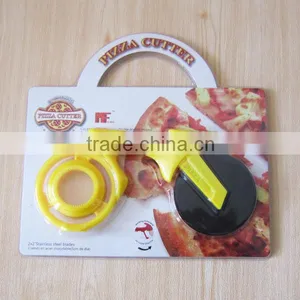 Pizza Wheel,stainless Steel Blade Round Pizza Cutter thumbnail-1