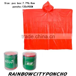 Colorful One Time Rain Coat With Logo Print and Customize Logo Packing and Size thumbnail-2