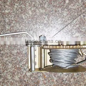 Steel Cable Hand Winch thumbnail-1