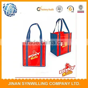 Wholesale Women Bag Fluorescent Colors Cotton Canvas Shopping Bag thumbnail-4