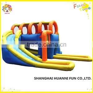 Inflatable Water Slide With Pool Summer Party thumbnail-4