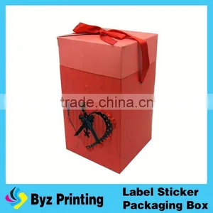 MEDIUM LAMINATED CARDBOARD BALCK BOXES FOR PACKAGING WATCH thumbnail-6