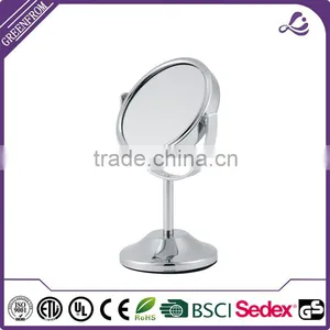 Custom Modern Round Desktop Makeup Mirror thumbnail-4