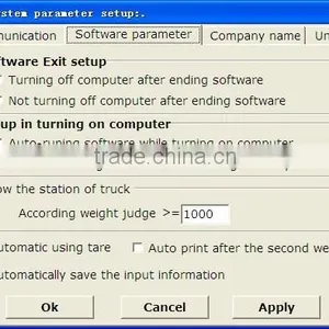 HY VC Standard Weighing Indicator Crane Scale Software and Equipments Software Download thumbnail-4