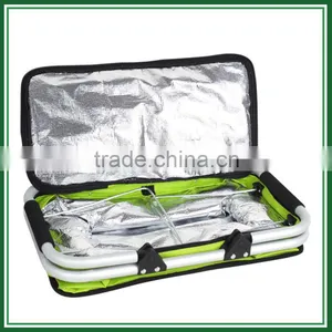 Foldable Picnic Basket Polyester Insulated Picnic Basket thumbnail-4