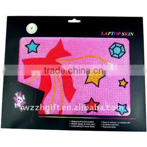 Bright-coloured Crystal Laptop Sticker thumbnail-1