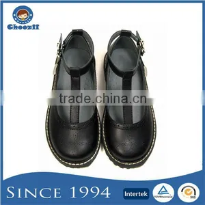 DR14S-G029-7 Shoe Girl 31-36 Formal Black Back to School Student Children Shoes thumbnail-2