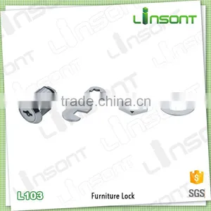 Zinc Alloy Mailbox Lock Hidden Door Lock Main Distribution Drawer Lock thumbnail-1
