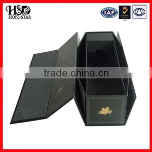 Guangzhou Directly Factory Wholesale Paper Wine Box Packaing, Cheap Wine Box thumbnail-3