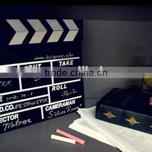 Acrylic Film Movie Clapper Board Slate ,studio Clapboard thumbnail-3