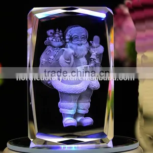 Christmas Gift Ornament Decor Crystal tr ee thumbnail-3