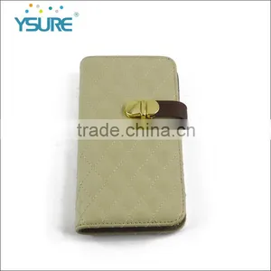 2016 New Arrival Slider Diamond pu Case for Huawei , , Four Card Slots and One Pocket . The New Matel Button thumbnail-3