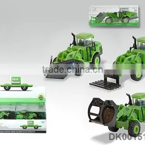 Hot Sell Pull Back Die-cast Metal Farmer Car(12Pcs/Box) thumbnail-1