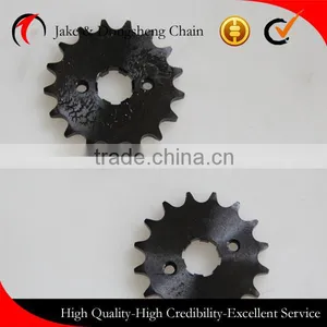 HIGH QUALITY 45 STEEL 40MN 428/110L-43T/13T Motorcycle Chain and Sprocket thumbnail-1