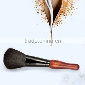 1 Pc Gourd-shaped Professional Handle Wooden Make Up Cosmetic Makeup Brush Powder Brush thumbnail-5