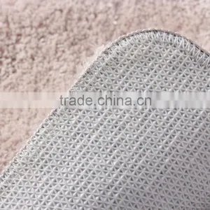 DaDa Solid Clocr 100% Polyester Anti_slip Bathroom Mat thumbnail-4