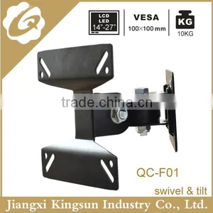 Tilting Swivel Removable TV Wall Mount for 14-27 Inch LCD LED Tv thumbnail-2