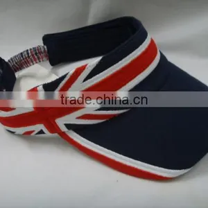 Fashion High Quality Sports Custom Cheap Cotton Sun Visor thumbnail-2