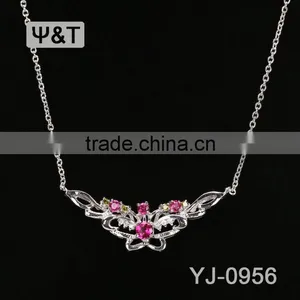 Headphone Wheat Chain Diffuser Necklace Pendant thumbnail-1