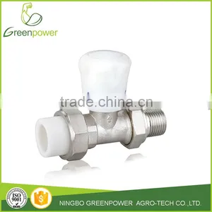 PP-R Brass Straight Type Hand-operated Temp Control Valve thumbnail-1