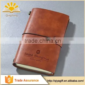 Leather Notebook Mini With Card Holder Elastic Band PU Diary Covers thumbnail-3