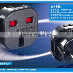 Hot Selling Express Children Protection Travel Adaptor uk to Europe thumbnail-3