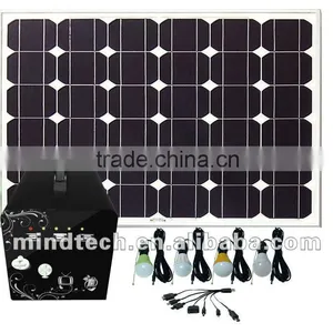 60W Solar Powered System for DC TV,FAN,LIGHT thumbnail-1