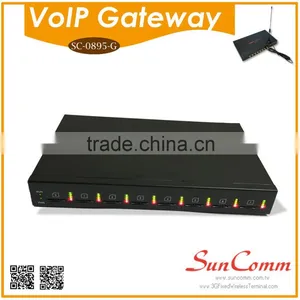 GSM Voip Terminal SC-0895-G With 8 SIM GSM SMS Gateway thumbnail-4