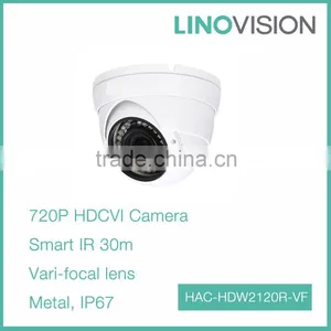 Water-proof 1.3MP Vari-focal Lens 720P Dome HDCVI Camera With 30m Smart IR thumbnail-1