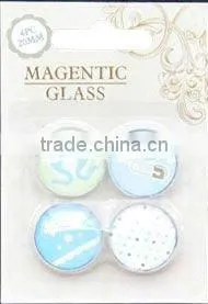 Promotional Glass Magnet Fridge Magnet Crystal Glass Magnet thumbnail-1