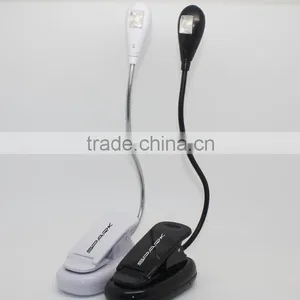 Gooseneck Novelty Clip USB LED Table Lamp With 1 LED Bulb 2-Level Brightness Travel Light Task Lighting thumbnail-1