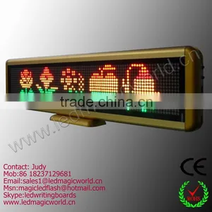 2014 New Rechargeable Mini Car Led Scrolling Running Message Display thumbnail-1