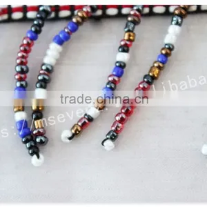 Hot Selling 5cm Width Polyester Ethnic Cheap Beaded Fringe Trim Wholesale thumbnail-3