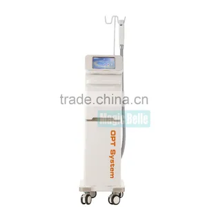 Vertical CE Certificated Fast Hair Removal IPL Diode Laser Wrinkle And Ance Removal With Teaching Video 8.4 Inches thumbnail-2