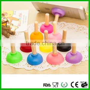 2016 Adhesive Silicone Colorful Phone Holder With Winder thumbnail-3